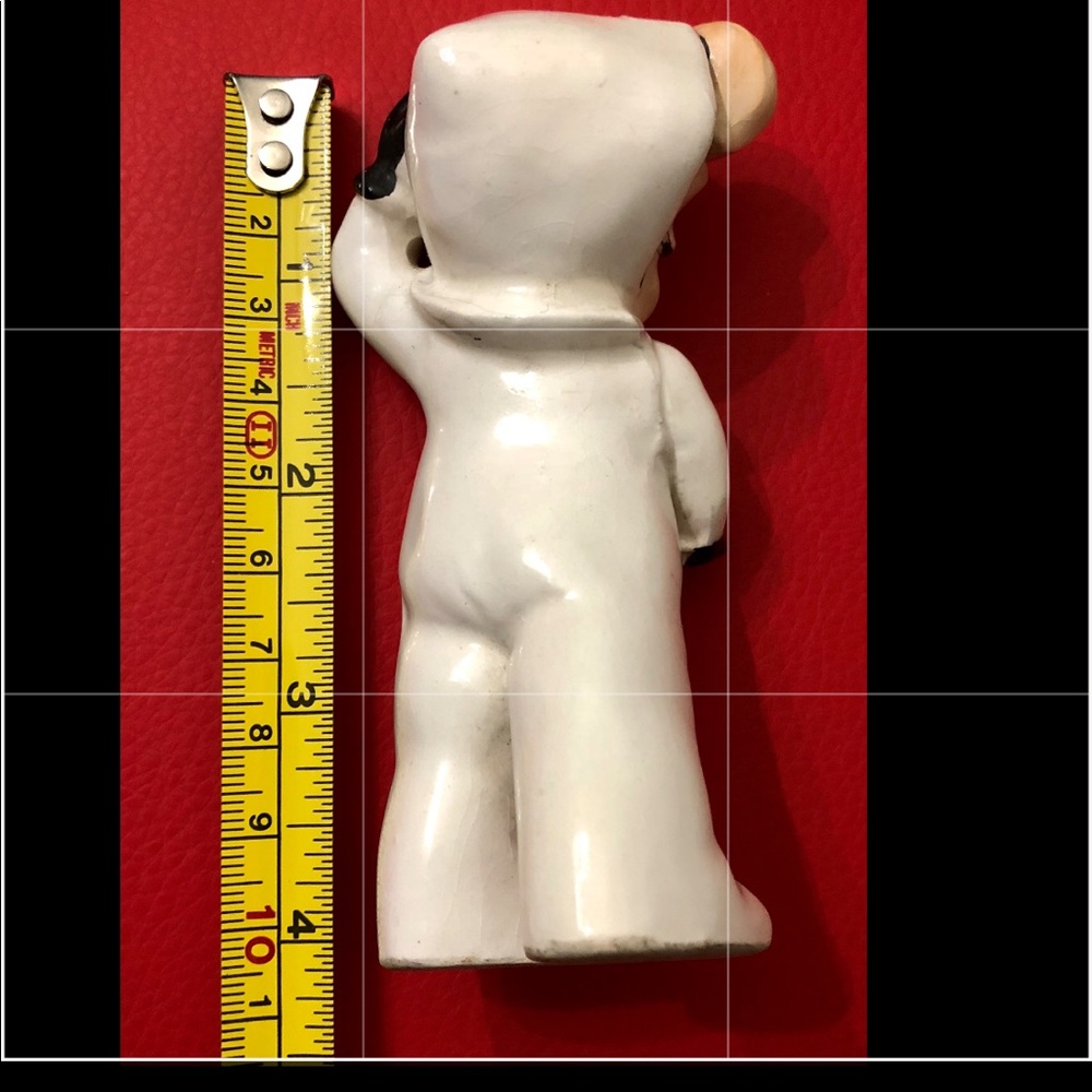 ⭐️💲SOLD💲⭐️ Vintage Kewpie Christmas caroler porcelain pinup figurine JAPAN 🤩♥️ - Picture 5 of 9